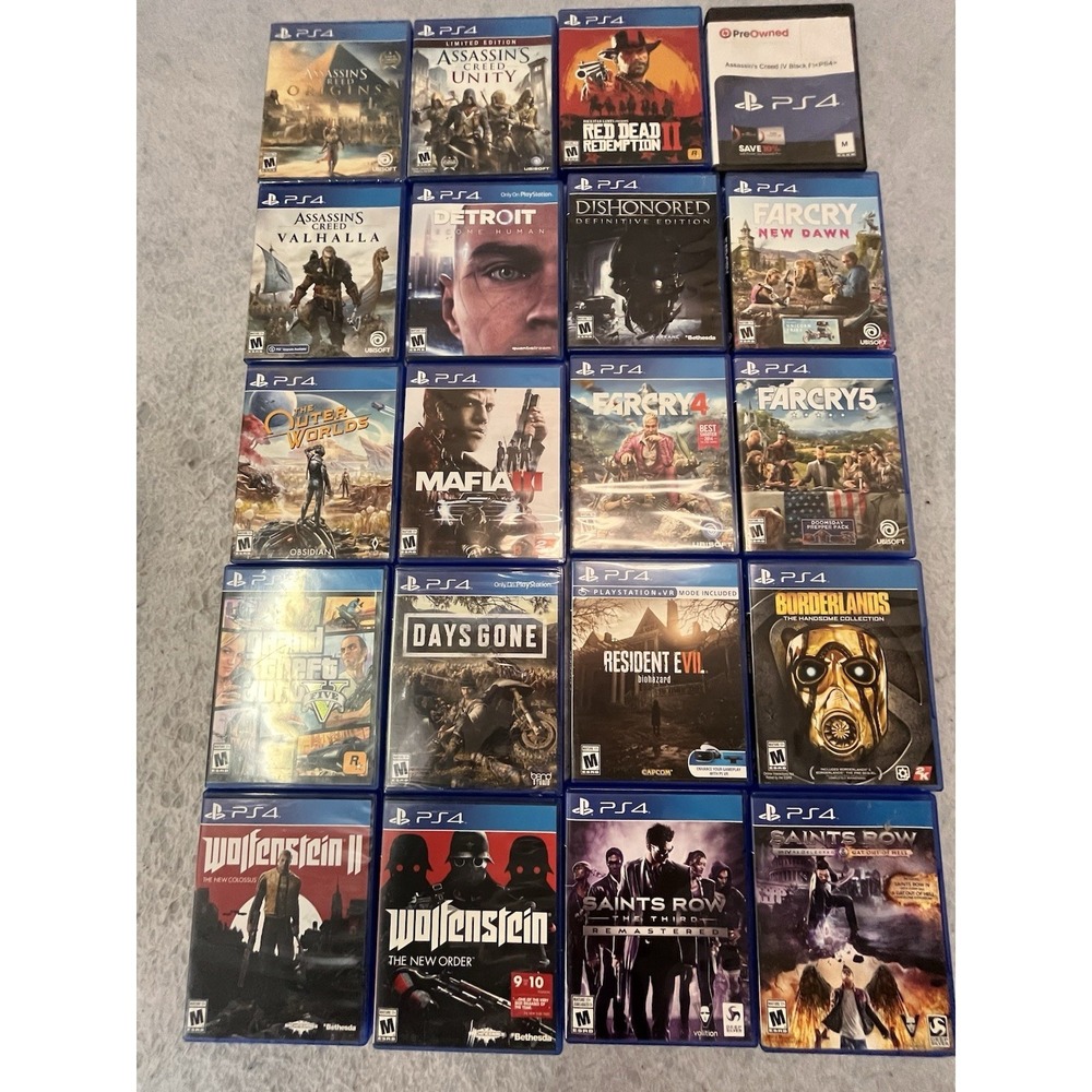 PlayStation 4 20 Game Lot!